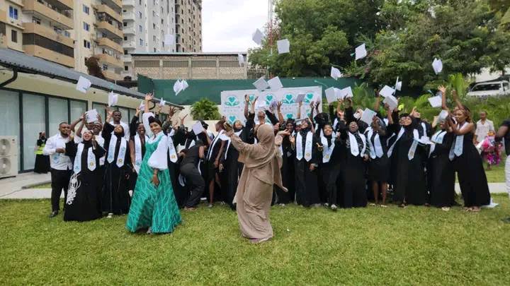 Cohort graduation celebration