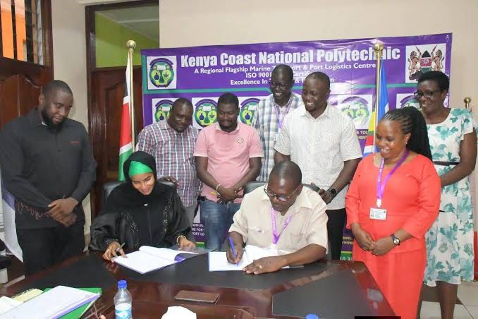 Polytechnic partnership signing